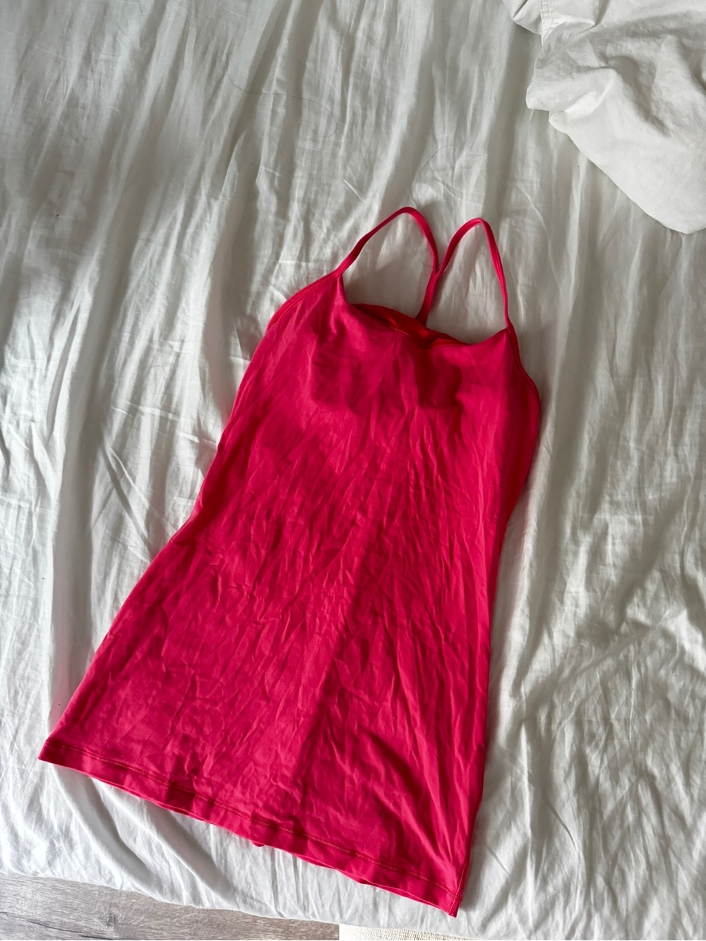lululemon athletica Hot Pink Spaghetti Strap Camisole